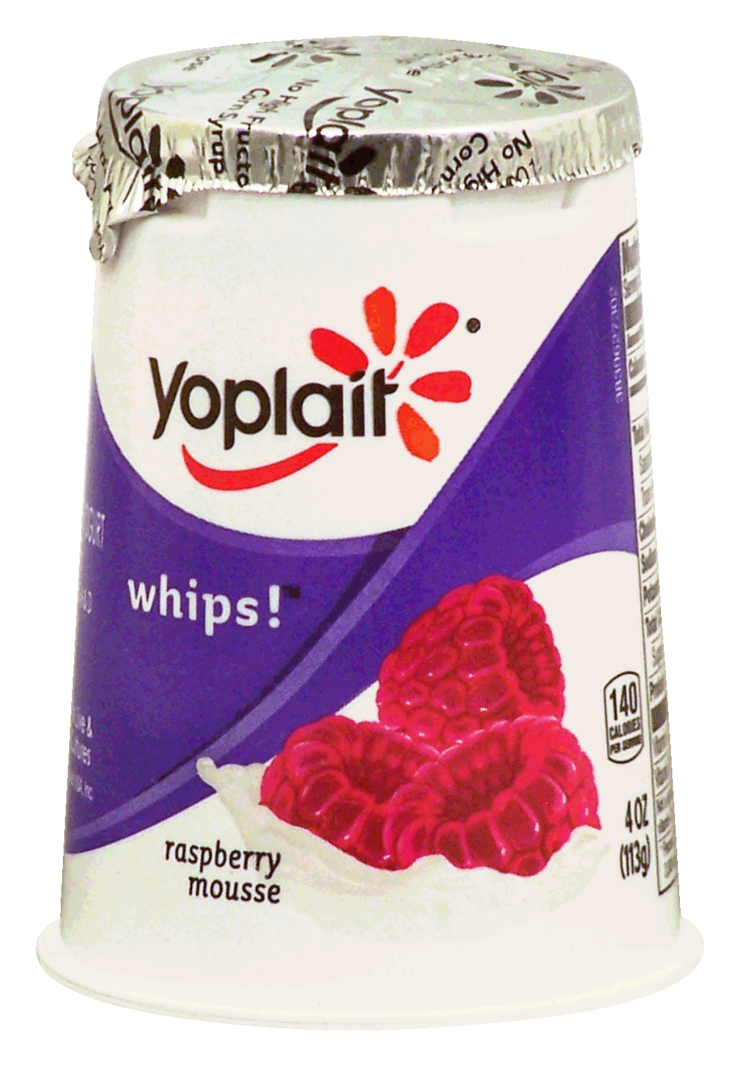 Yoplait Whips! raspberry mousse lowfat yogurt mousse Full-Size Picture